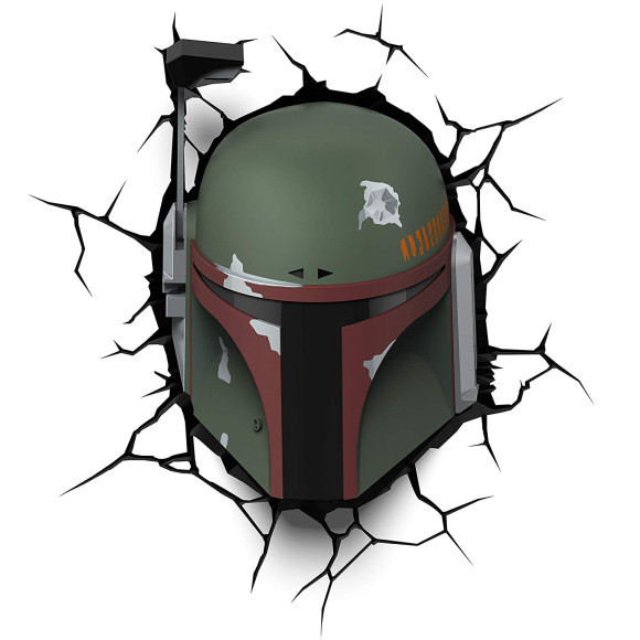 Star Wars 3D LED Leuchte Boba Fett