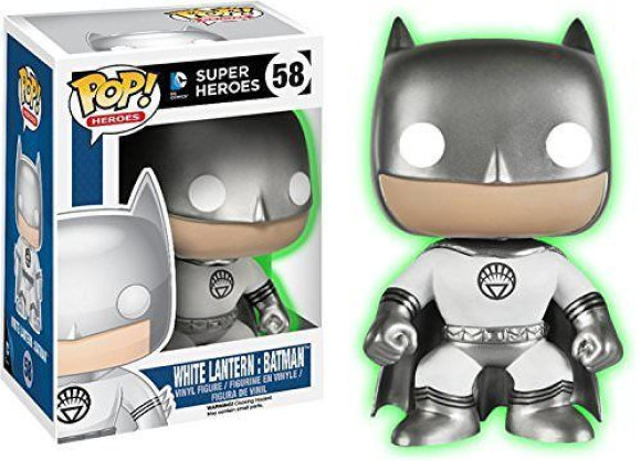 White Lantern Batman POP! 9 cm GITD Exclusive