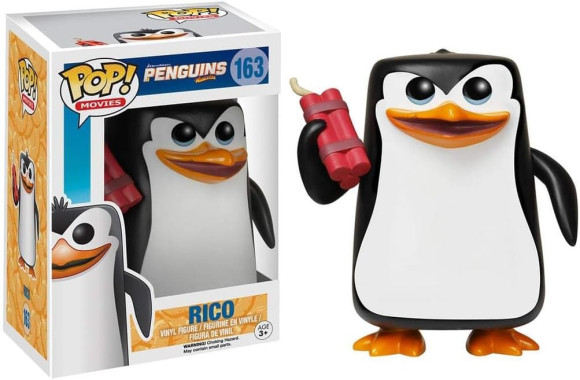 Die Pinguine aus Madagascar POP! Vinyl Figur Rico 9 cm