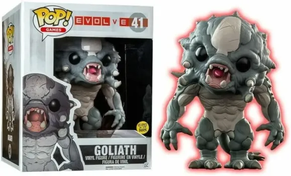 [BWARE] Evolve POP! Games Vinyl Figur Goliath Glow In The Dark 14 cm