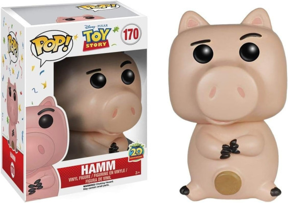 Toy Story POP! Disney Vinyl Figur 20th Anniversary Hamm 9 cm