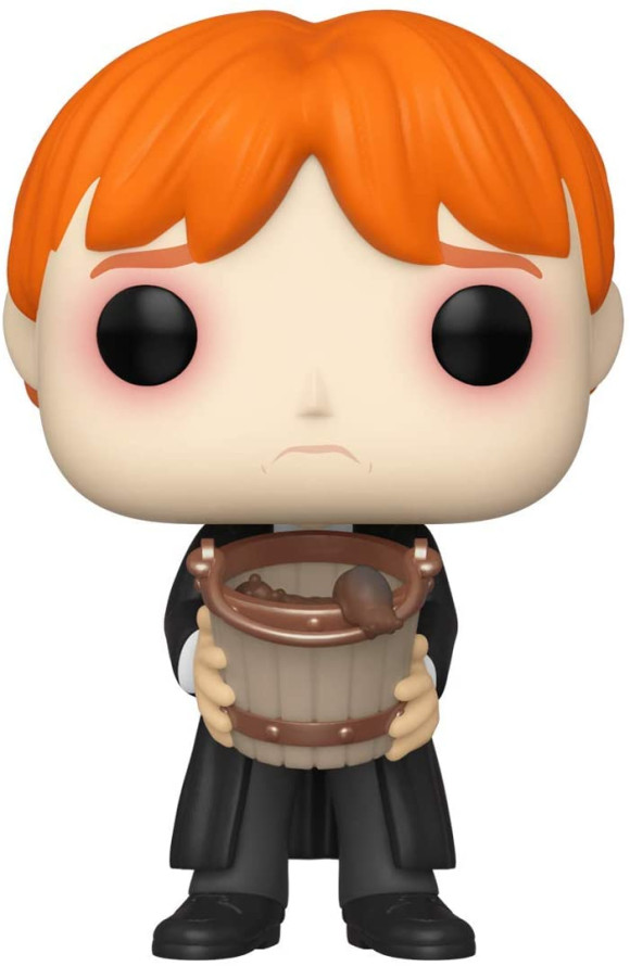 Harry Potter Ron Puking Slugs w/Bucket POP! Figur 9 cm