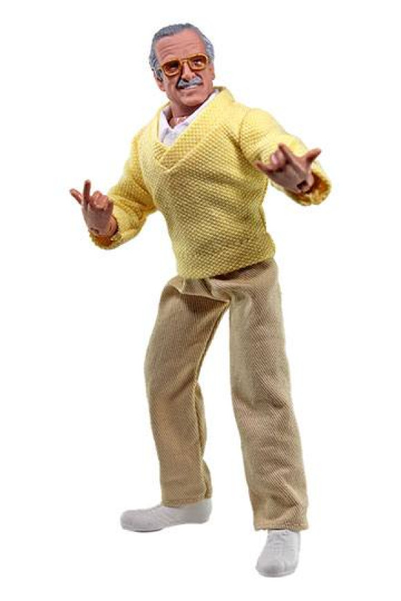 Stan Lee Actionfigur Stan Lee with Web Hands 20 cm