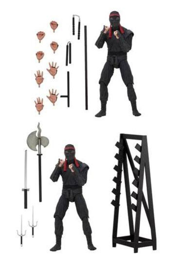 Teenage Mutant Ninja Turtles Foot Soldiers Rack Actionfiguren Doppelpack 18 cm