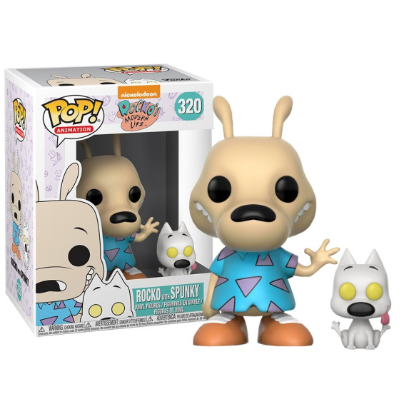 90's Nickelodeon Rocko POP! Rockos modernes Leben Figur 9 cm