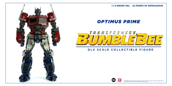 Bumblebee Movie Optimus Prime DLX Scale Actionfigur 28 cm