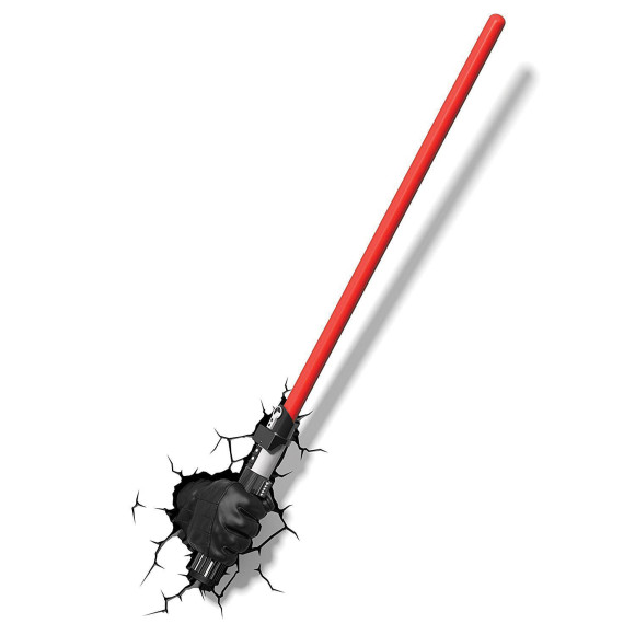 Star Wars 3D LED Leuchte Darth Vader Hand Lichtschwert