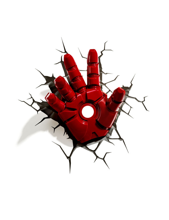 Avengers Iron Man Hand 3D LED Leuchte