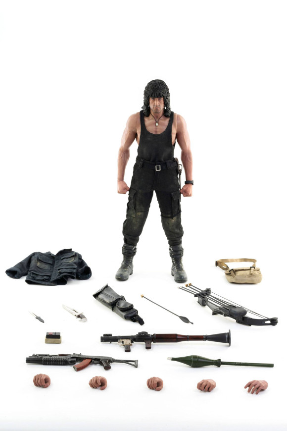 Rambo III John Rambo Deluxe Actionfigur 30 cm