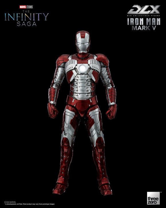 Infinity Saga DLX Actionfigur 1/12 Iron Man Mark 5 17 cm