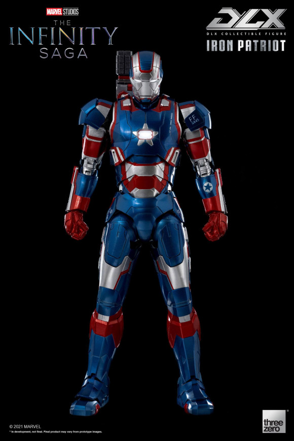 Infinity Saga DLX Actionfigur 1/12 Iron Patriot 17 cm
