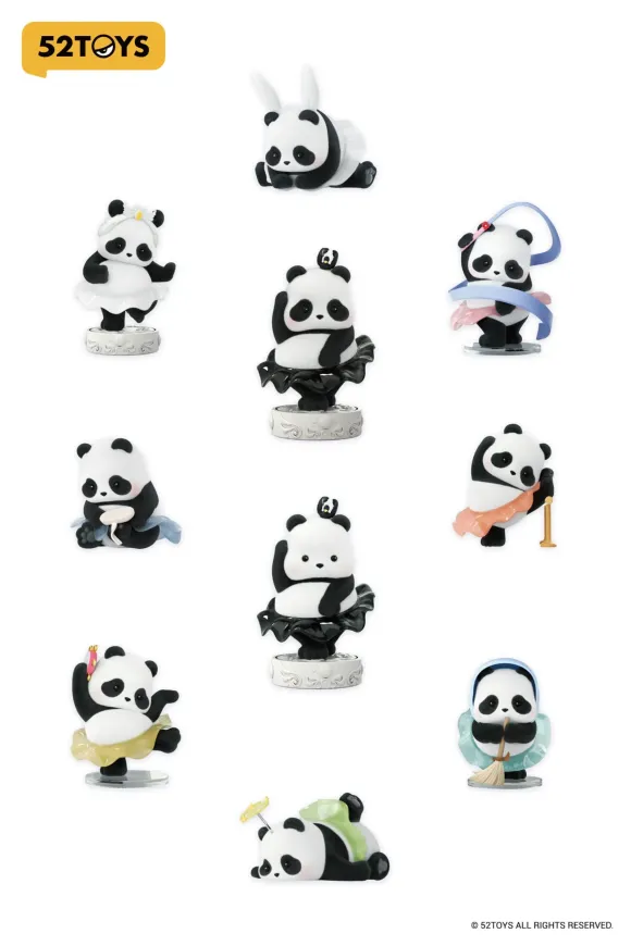 Panda Roll Blind Box Figuren Sortiment Ballet Performance 7 cm (8)