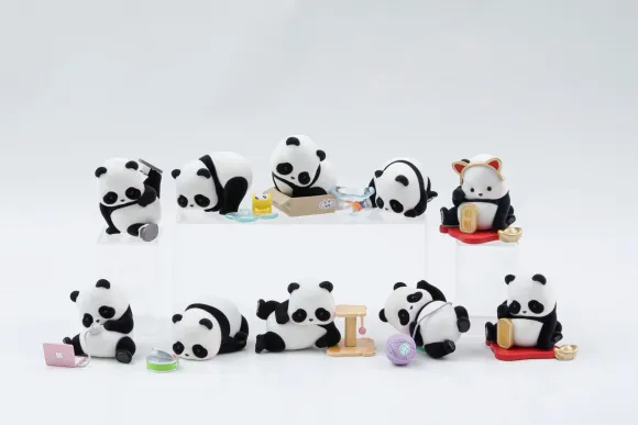 Panda Roll Blind Box Figuren Sortiment Panda As A Cat 7 cm (8)