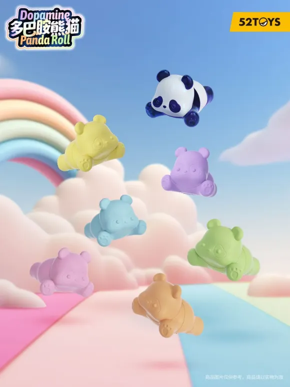 Panda Roll Blind Box Figuren Sortiment Dopamine Pandas 3 cm (6)