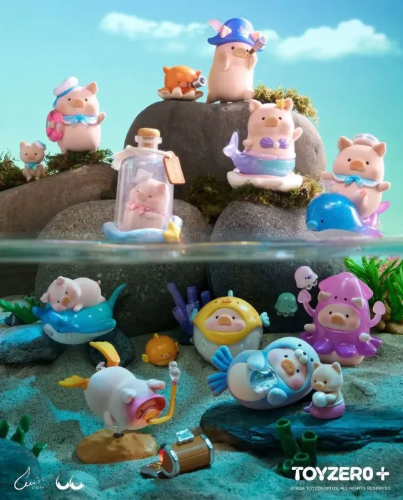 Lulu Blind Box Figuren Sortiment Dream Blue Ocean 5 cm (8)