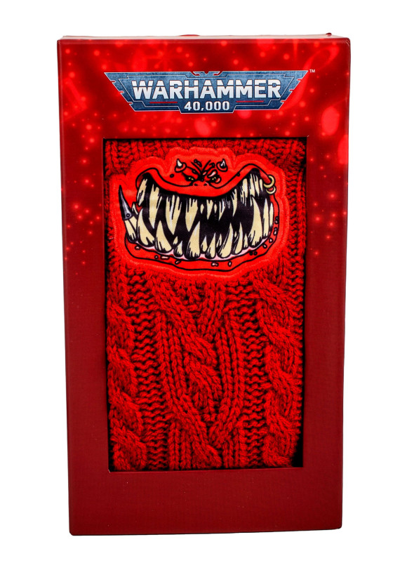 Warhammer 40K Haussocken Squig Red