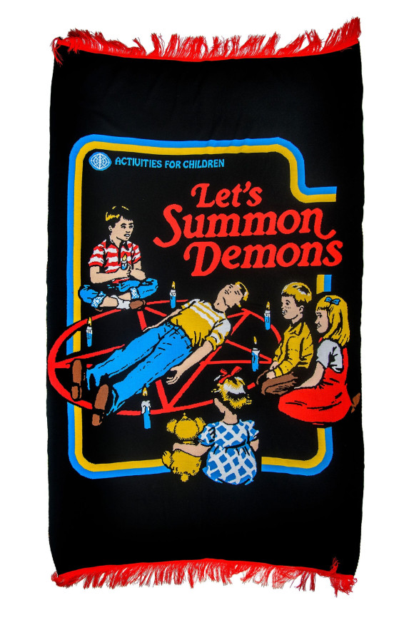 Steven Rhodes Decke Let's Summon Demons 160 x 102 cm
