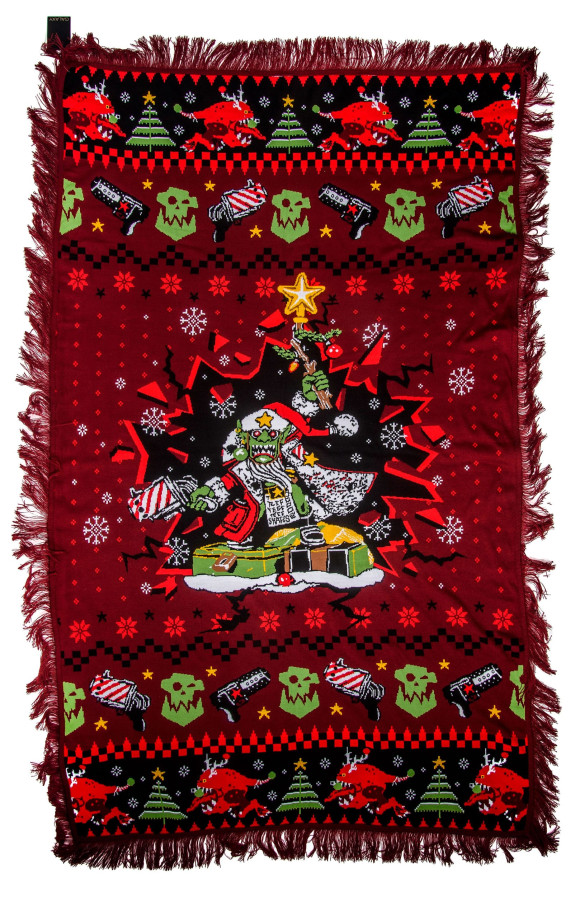 Warhammer 40K Decke Gobbo Red 160 x 102 cm