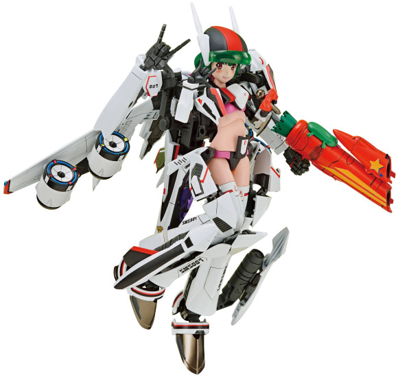 Macross F V.F.G. Actionfigur VF-25F Messiah Ranka Lee 22 cm