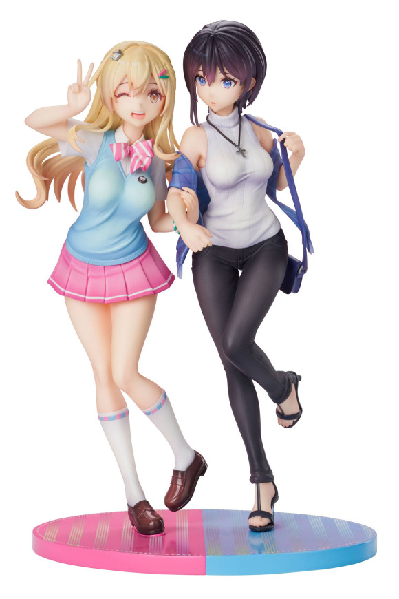OshiRabu: Waifus Over Husbandos Statuen 2er-Pack 1/7 Ren Furutachi & Akuru Hayahoshi 23 cm