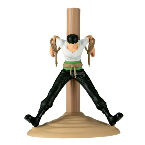One Piece Figure Life PVC Statue Pirate Hunter Zoro 17 cm