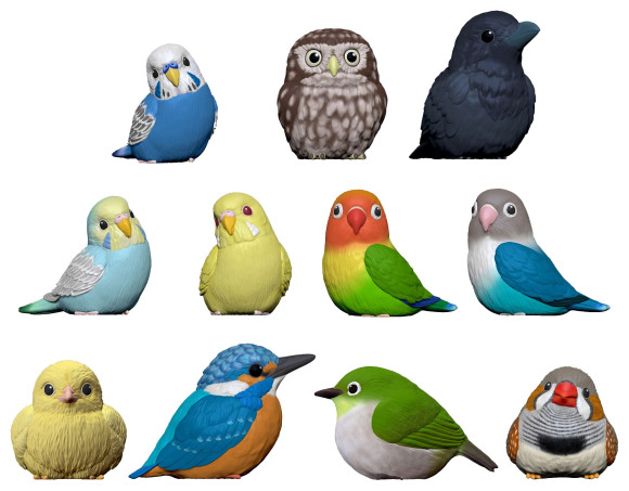 Tenori Friends Soft Vinyl-Figuren 6 cm Wave 4 Display (12)       