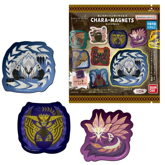 Monster Hunter Wilds Magnete 5 cm Chara-Magnets Blind Bag Display (14)