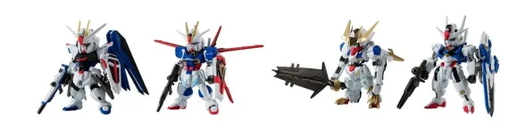 FW Gundam Convergence 15th Anniversary Actionfigur Set Universal Century 6 cm