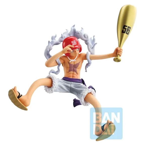 One Piece: The Future of Imagination Ichibansho Masterlise Expiece PVC Statue Monkey D. Luffy Gear 5 Baseball Ver. 20 cm