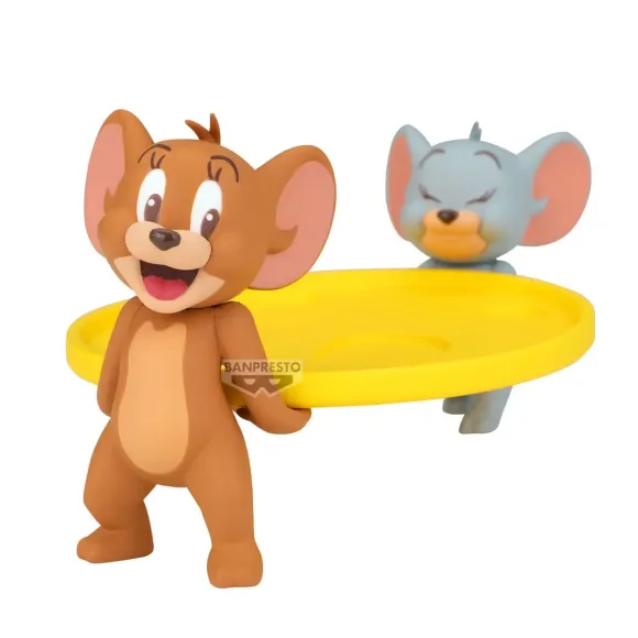 Tom & Jerry Figure Life PVC Statue Jerry & Tuffy Vol.2 7 cm
