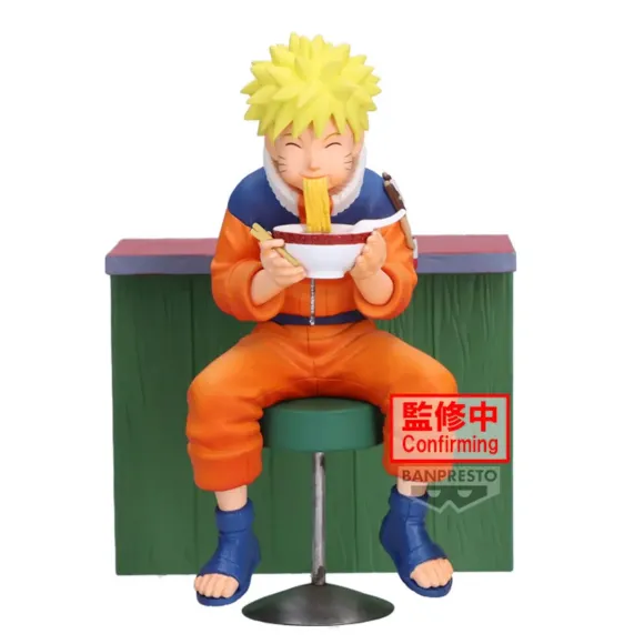 Naruto 72 Series PVC Statue Naruto Uzumaki & Iruka Umino (A: Naruto Uzumaki) 11 cm