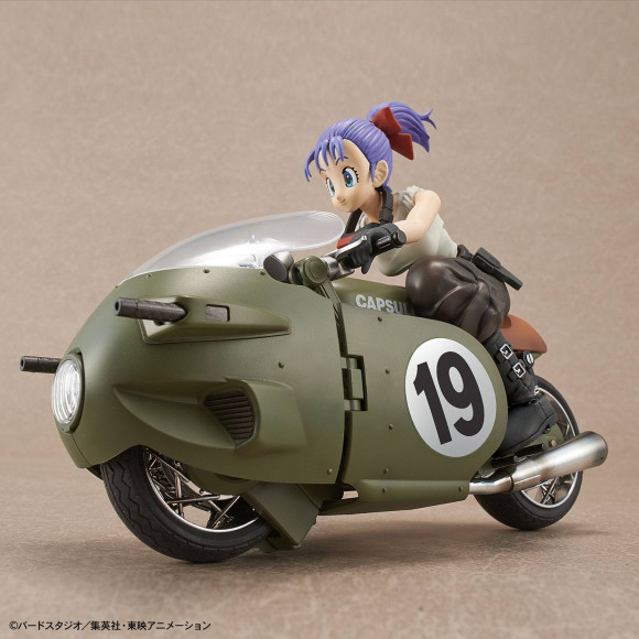 Dragonball Bulmas Variable No. 19 Motorcycle Figure-rise Mechanics Model Kit 16 cm