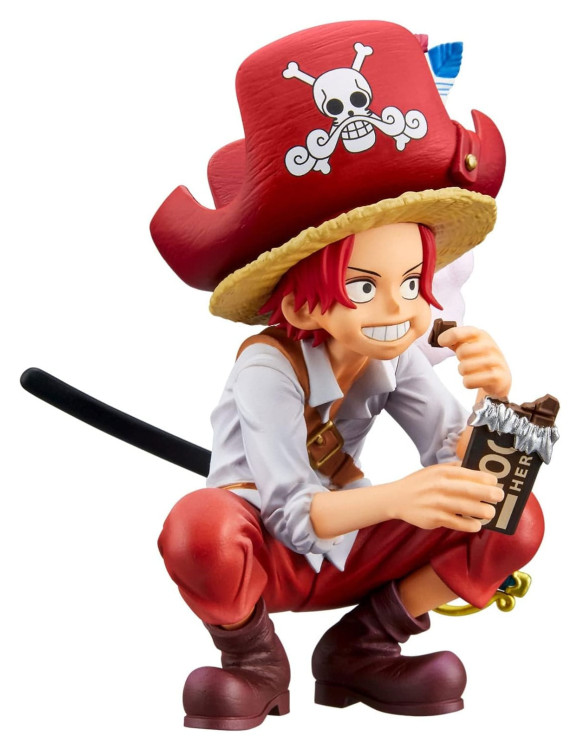 One Piece DXF - The Grandline Series PVC Statue Shanks (Season 20: Wano Country) 9 cm