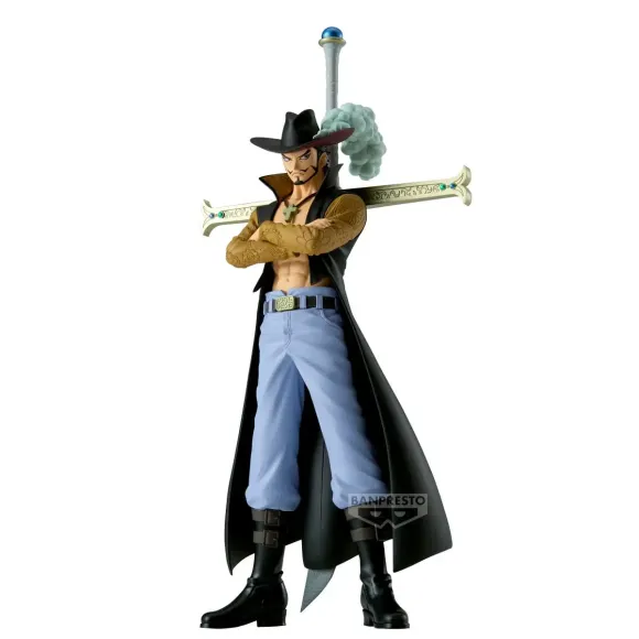 One Piece DXF - The Grandline Series - Extra PVC Statue Dracule Mihawk 17 cm