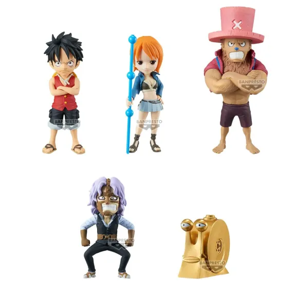 One Piece WCF Minifiguren 7 cm Enies Lobby 1 Display (12)