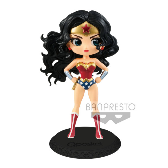 DC Comics Q Posket Minifigur Wonder Woman A Normal Color Version 14 cm