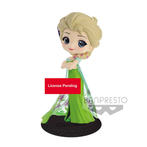 Disney Q Posket Minifigur Elsa Surprise Coordinate Ver. A 14 cm
