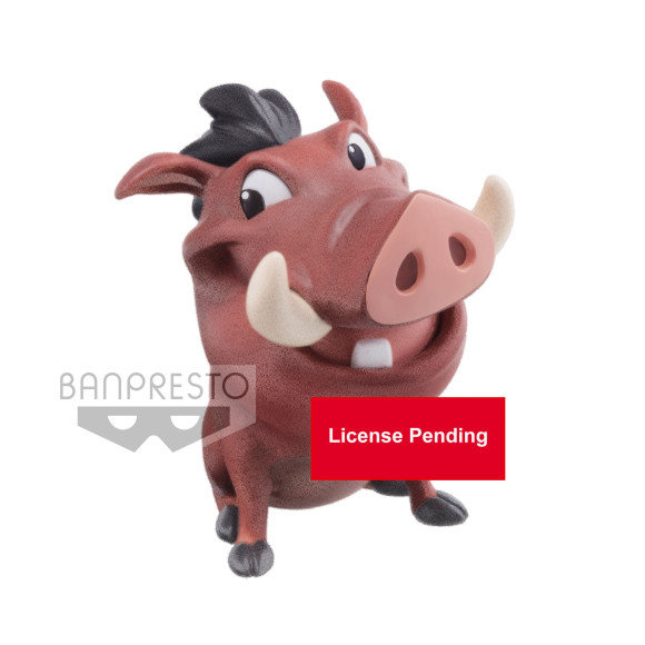 Disney Fluffy Puffy Minifigur Lion King Pumbaa 7 cm