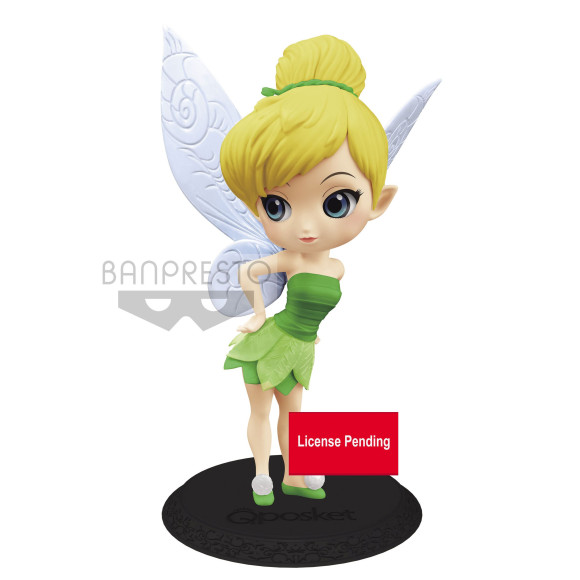 Disney Q Posket Minifigur Tinker Bell Leaf Dress Ver. A 14 cm