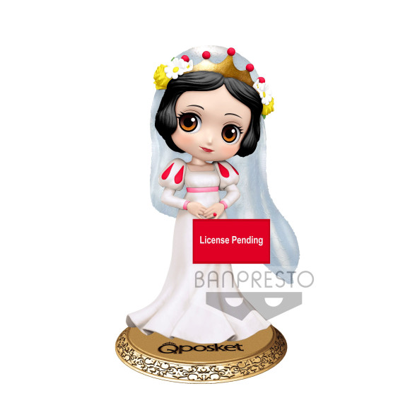 Disney Q Posket Minifigur Snow White Dreamy Style Ver. A 14 cm