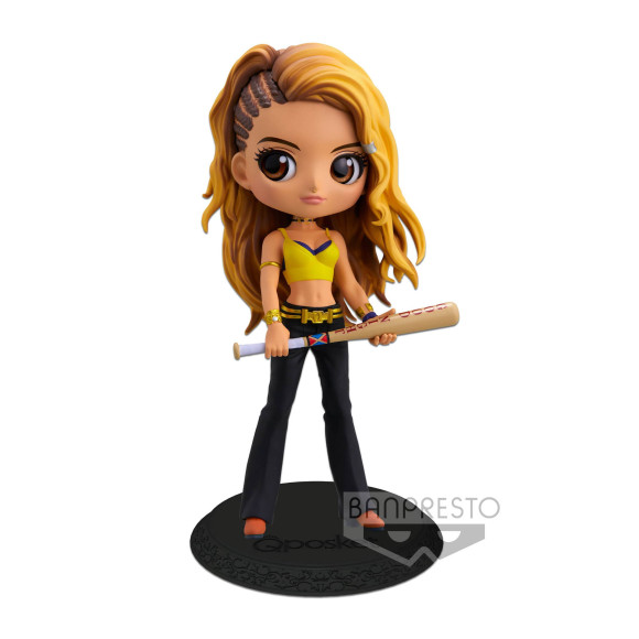 Birds of Prey Q Posket Minifigur Black Canary Ver. B 14 cm