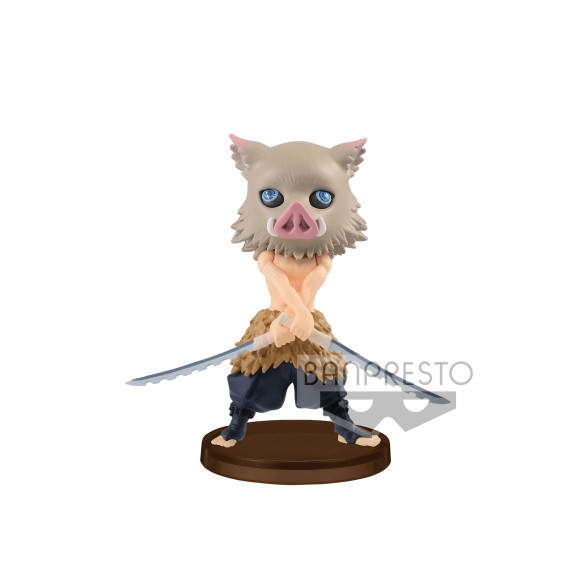 Demon Slayer Kimetsu no Yaiba Q Posket Petit Minifigur Inosuke Hashibira Vol. 2 7 cm