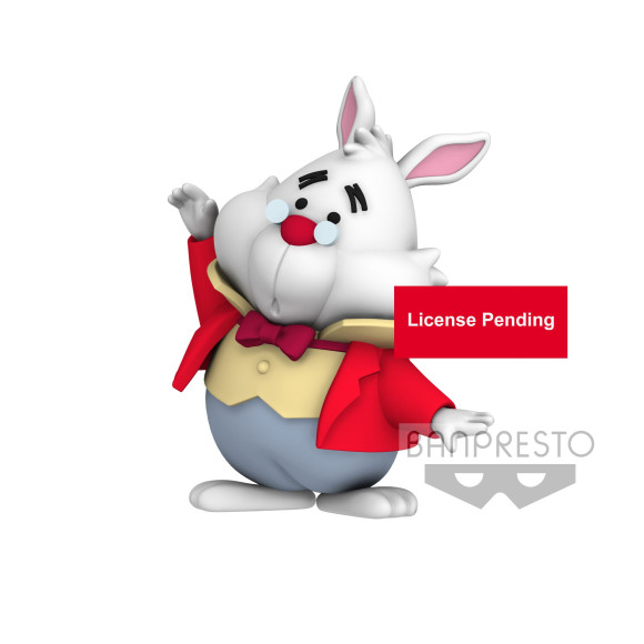 Disney Cutte! Fluffy Puffy Minifigur White Rabbit 4 cm