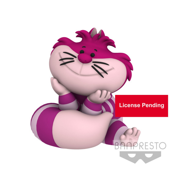Disney Cutte! Fluffy Puffy Minifigur Cheshire Cat 4 cm