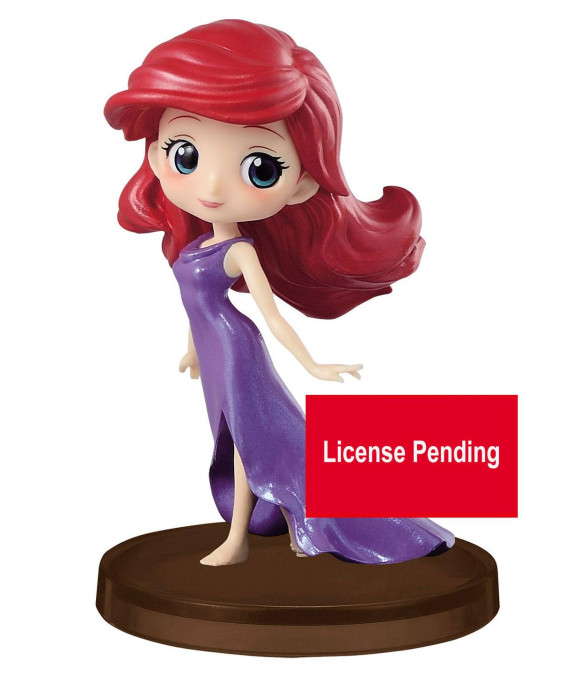 Disney Q Posket Petit Minifigur Ariel Story of the Little Mermaid Ver. D 7 cm