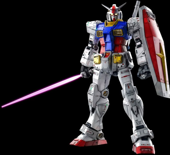 Gundam 1st Perfect Grade Plastic Model Kit 1/60 Unleashed RX-78-2 Gundam