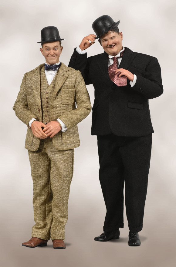 Dick und Doof Laurel & Hardy Actionfiguren Doppelpack Classic Suits 30-33 cm