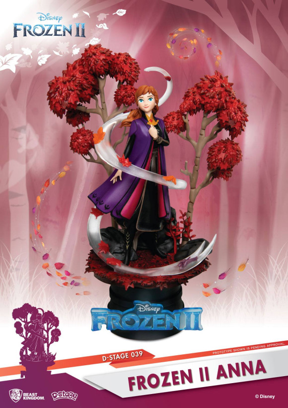 Die Eiskönigin II Anna D-Stage Diorama Statue 15 cm