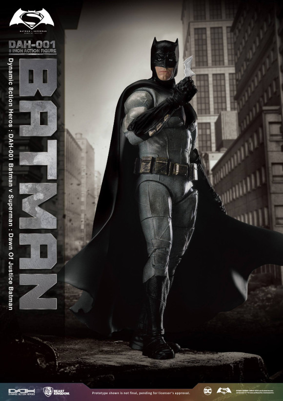 Batman v Superman Dynamic 8ction Heroes Actionfigur 1/9 Batman 20 cm
