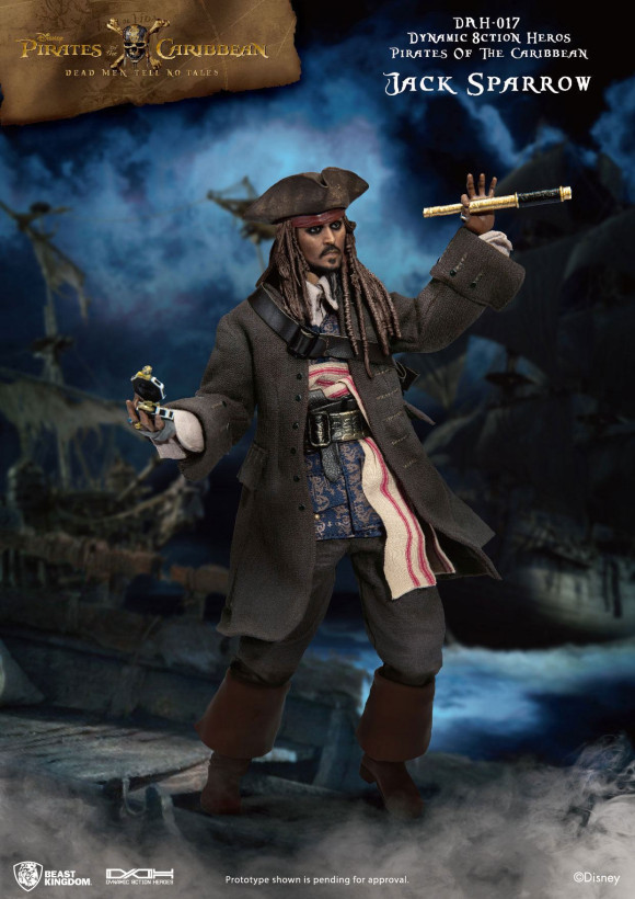 Fluch der Karibik Jack Sparrow 8ction Heroes Actionfigur 20 cm